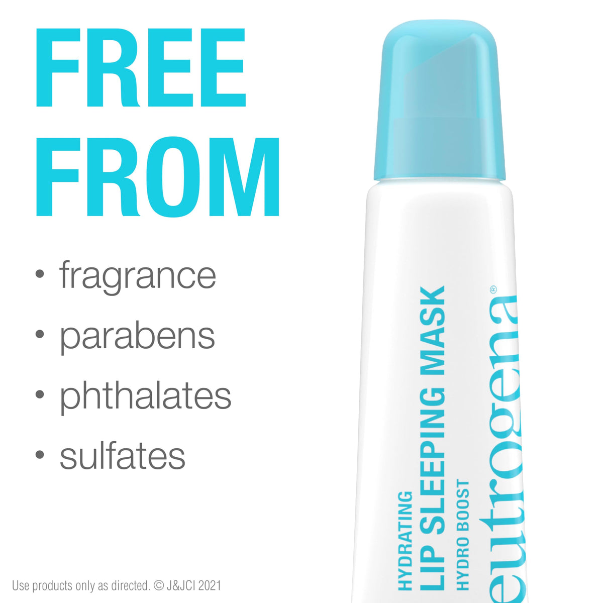 Neutrogena Hydro support Lip Sleeping Mask on a bedside table