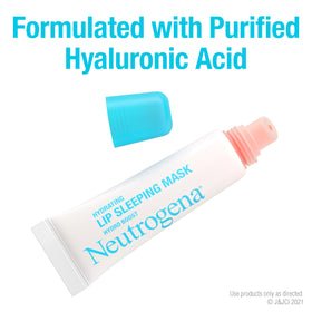 Neutrogena Hydro support Lip Sleeping Mask squeeze tube side view