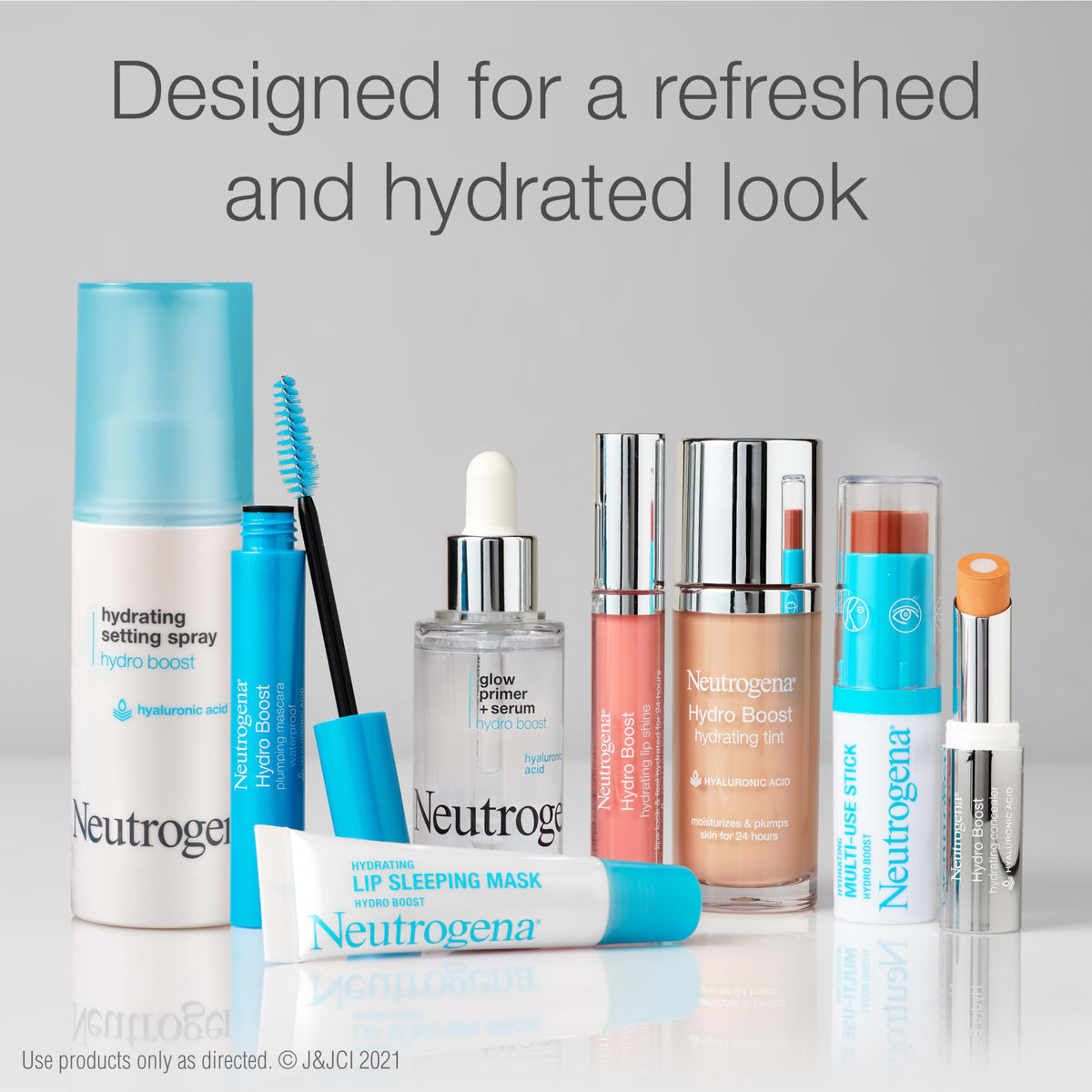 Neutrogena Hydro support Lip Sleeping Mask with other Hydro support products