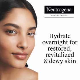 Neutrogena Hydro support Night Pressed Serum 1.7 oz back view