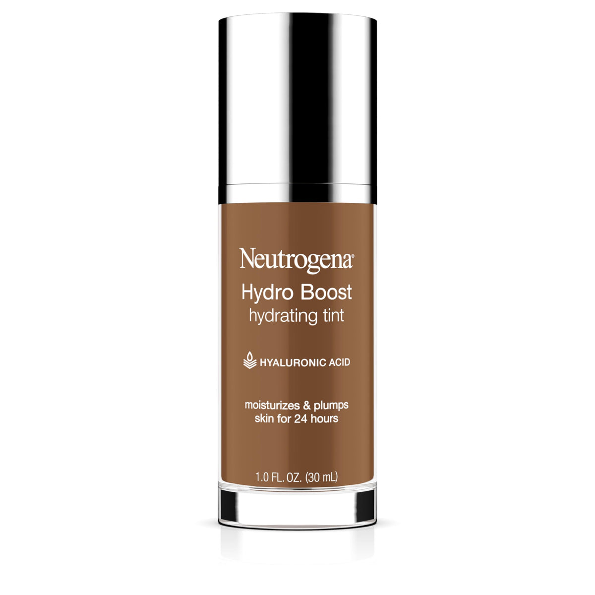 Neutrogena Hydro support Tint Foundation 135 Chestnut front view