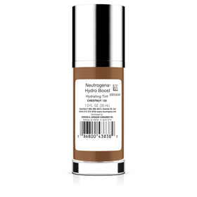 Neutrogena Hydro support Tint Foundation 135 Chestnut in use on model