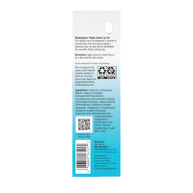 Neutrogena Hydro support Tinted Lip Oil Mocha Mist packaging on a flat surface