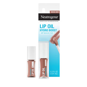 Neutrogena Hydro support Tinted Lip Oil Mocha Mist tube with cap