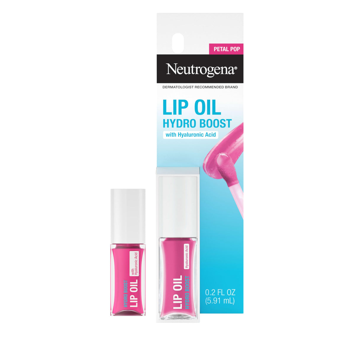 Neutrogena Hydro support Tinted Lip Oil tube with cap