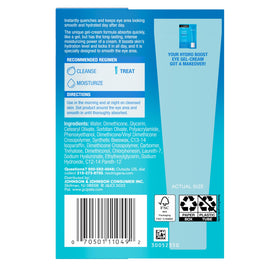 Neutrogena Hydro support Under Eye Cream packaging on a bathroom counter