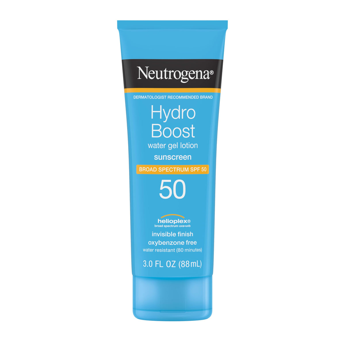 Neutrogena Hydro support Water Gel Sunscreen SPF 50 front view