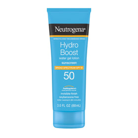 Neutrogena Hydro support Water Gel Sunscreen SPF 50 front view