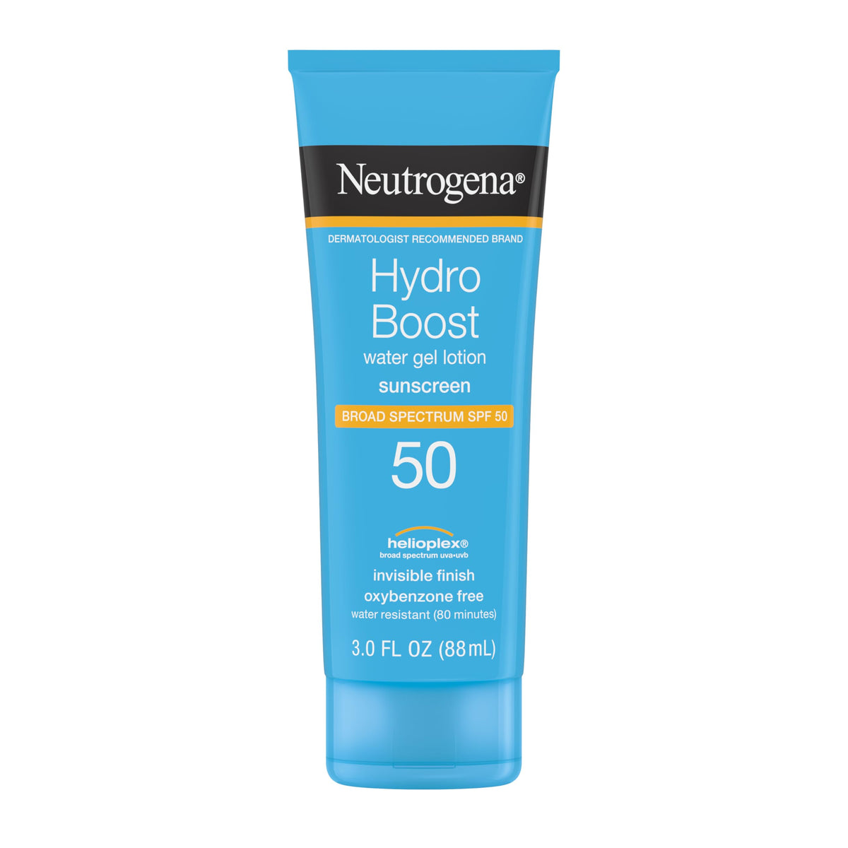 Neutrogena Hydro support Water Gel Sunscreen SPF 50 front view