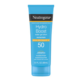 Neutrogena Hydro support Water Gel Sunscreen SPF 50 front view