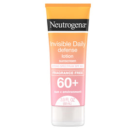 Neutrogena Invisible Daily Defense Sunscreen Lotion 3.0 fl oz front view