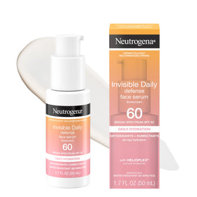Neutrogena Invisible Defense Face Serum SPF 60 front view