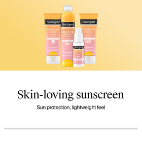Neutrogena Invisible Defense Face Serum SPF 60 texture close-up