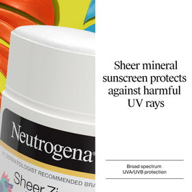 Neutrogena Kids Sunscreen Stick open showing application tip