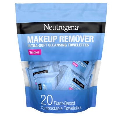 Neutrogena Makeup Remover Towelettes pack front view