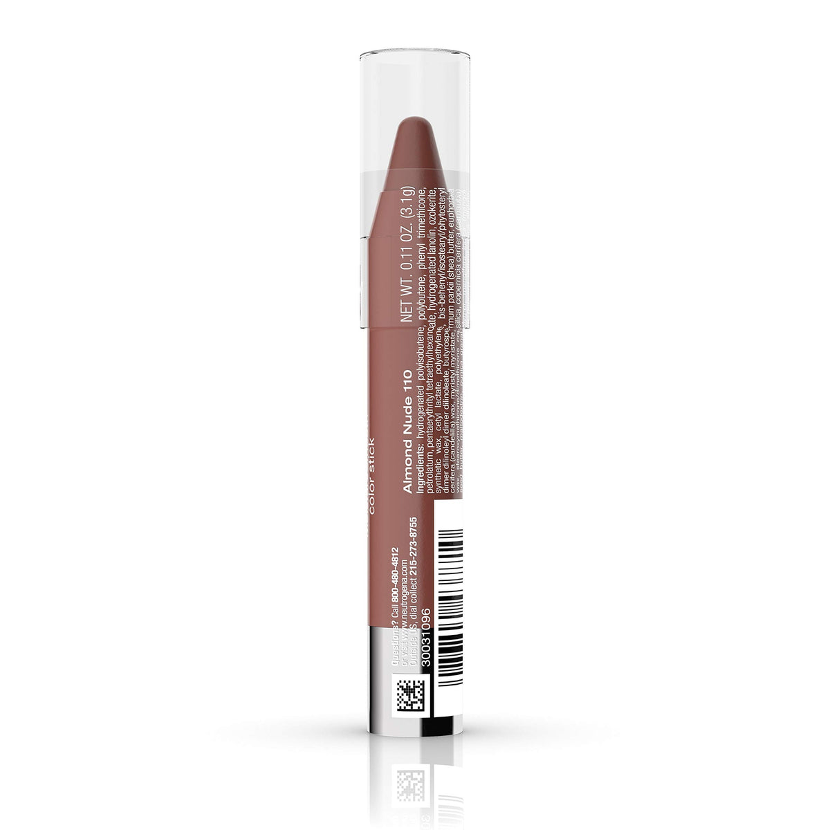Neutrogena MoistureSmooth Color Stick 110 Almond Nude with shea butter