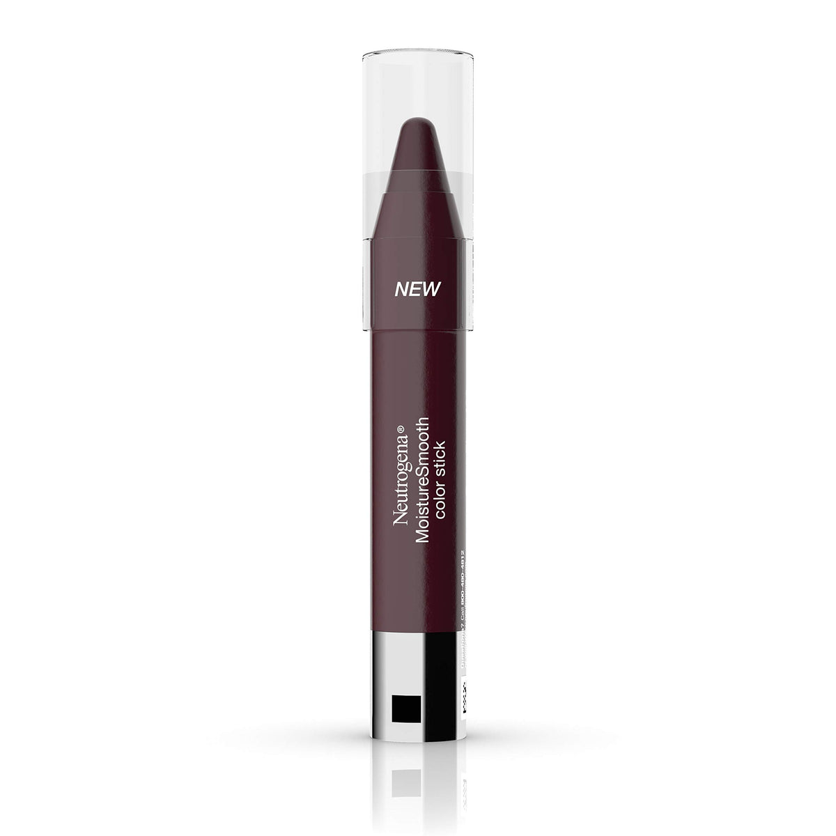 Neutrogena MoistureSmooth Color Stick Deep Plum front view