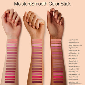 Neutrogena MoistureSmooth Color Stick Deep Plum twist-up design