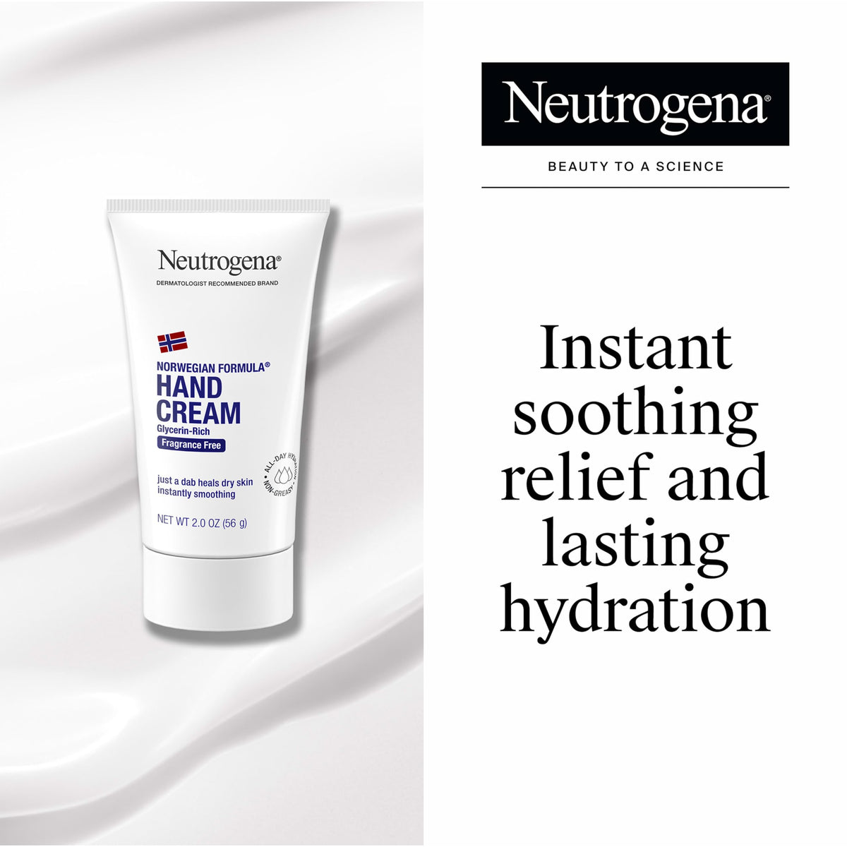 Neutrogena Norwegian Formula Hand Cream tube close-up