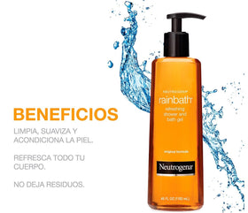 Neutrogena Rainbath Shower Gel in a bath setting