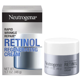 Neutrogena Rapid Wrinkle Repair Face Cream 1.7 oz jar front view