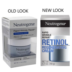 Neutrogena Rapid Wrinkle Repair Face Cream 1.7 oz jar side view