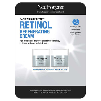 Neutrogena Rapid Wrinkle Repair Face Moisturizer 1.7 oz front view