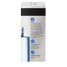 Neutrogena Rapid Wrinkle Repair Retinol Face Oil bottle side view