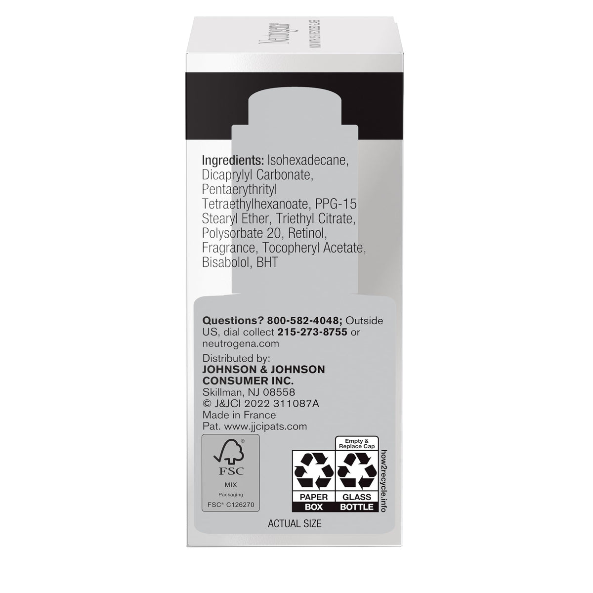 Neutrogena Rapid Wrinkle Repair Retinol Face Oil lifestyle scene