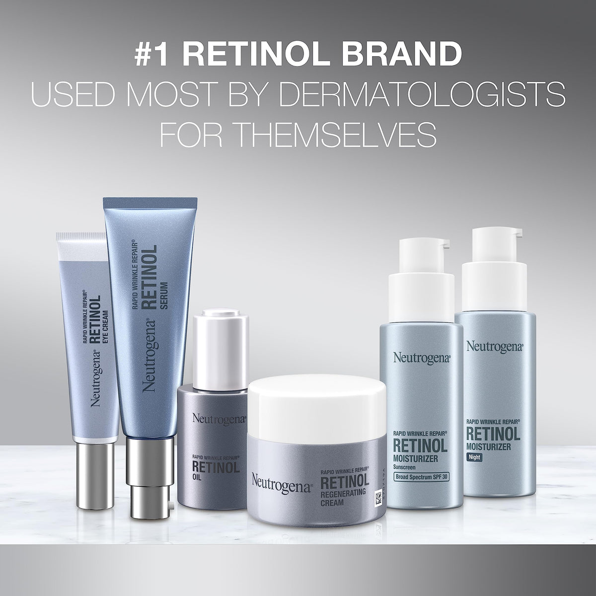 Neutrogena Rapid Wrinkle Repair Retinol Face Oil packaging