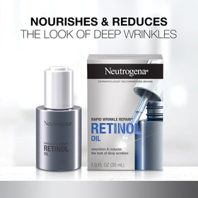 Neutrogena Rapid Wrinkle Repair Retinol Face Oil with dropper
