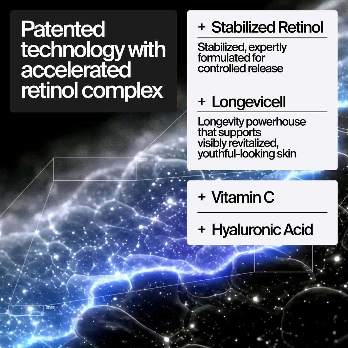 Neutrogena Retinol Regenerating Cream application on skin