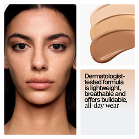 Neutrogena Skin Liquid Foundation Natural Beige 370W in natural light