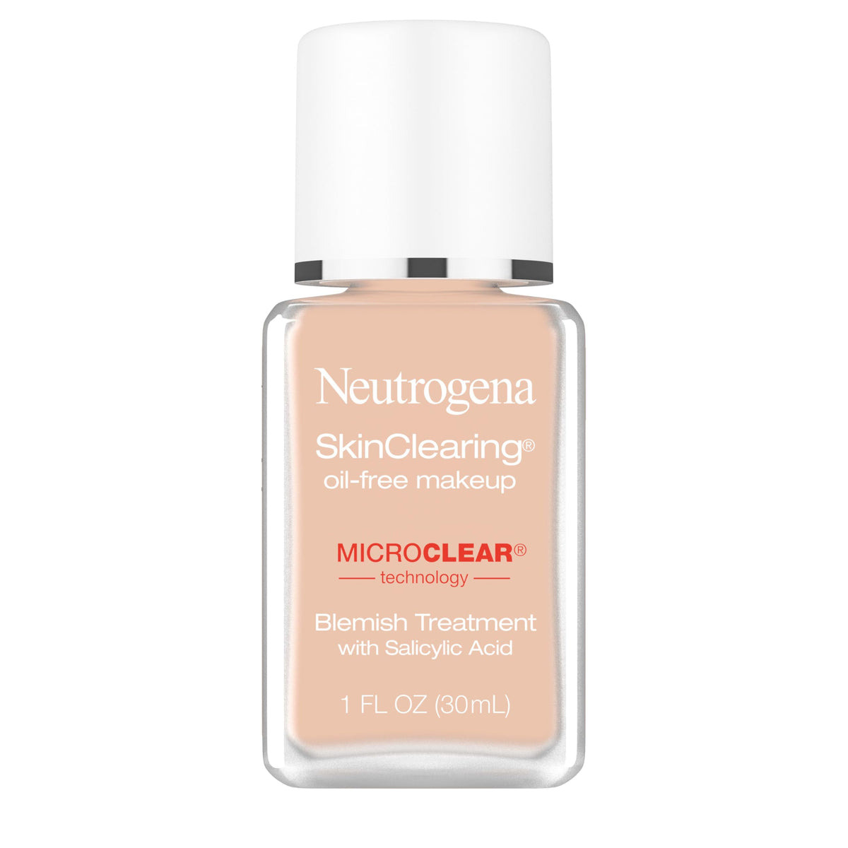 Neutrogena SkinClearing Liquid Foundation 30 Buff front view
