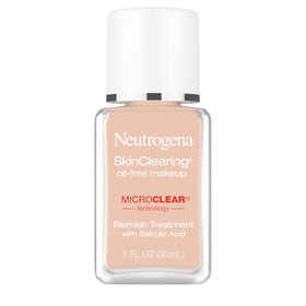 Neutrogena SkinClearing Liquid Foundation 50 Soft Beige front view