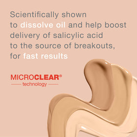 Neutrogena SkinClearing Liquid Foundation 50 Soft Beige side view