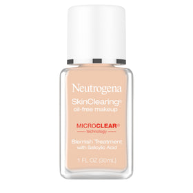 Neutrogena SkinClearing Liquid Foundation 60 Natural Beige front view