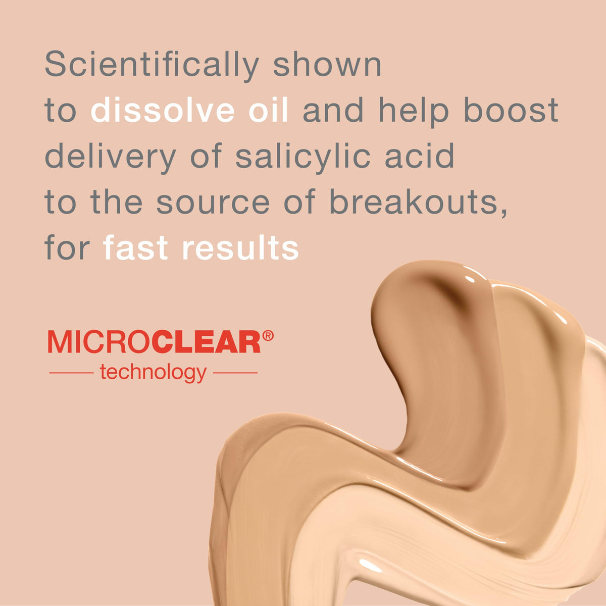 Neutrogena SkinClearing Liquid Foundation 60 Natural Beige side view