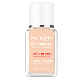 Neutrogena SkinClearing Liquid Foundation 80 Medium Beige front view