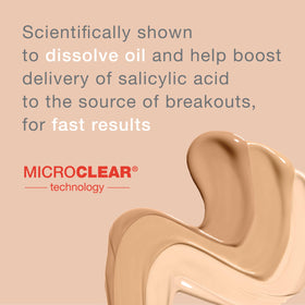 Neutrogena SkinClearing Liquid Foundation Classic Ivory 10 with applicator