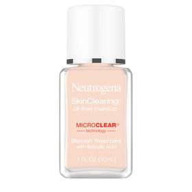 Neutrogena SkinClearing Liquid Foundation Natural Ivory 20 front view