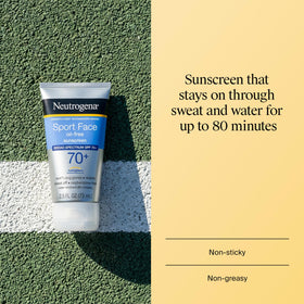 Neutrogena Sport Face Sunscreen Lotion SPF 70+ packaging