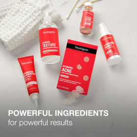 Neutrogena Stubborn Acne AM texture close-up