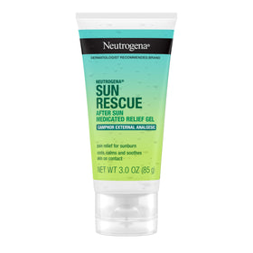 Neutrogena Sun Rescue After Sun Relief Gel 0.45% Camphor 3 oz front view