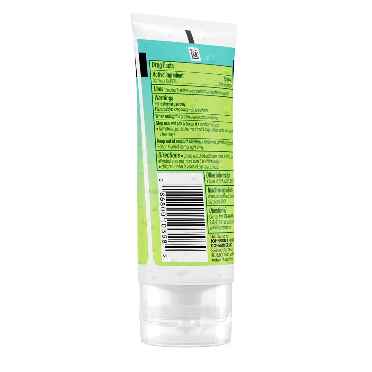 Neutrogena Sun Rescue After Sun Relief Gel in a sun care setting
