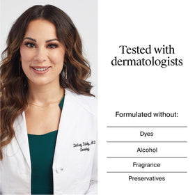 Neutrogena T/Sal+ Shampoo showing texture on hand