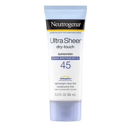 Neutrogena Ultra Sheer Dry-Touch Sunscreen 3 fl oz front view
