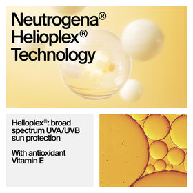 Neutrogena Ultra Sheer Invisible Gel Face Sunscreen SPF 40 application on skin