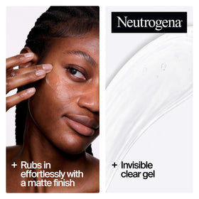 Neutrogena Ultra Sheer Invisible Gel Face Sunscreen SPF 40 side view