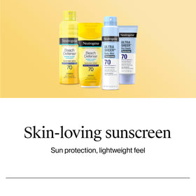 Neutrogena Ultra Sheer Sunscreen Lotion SPF 45 travel size